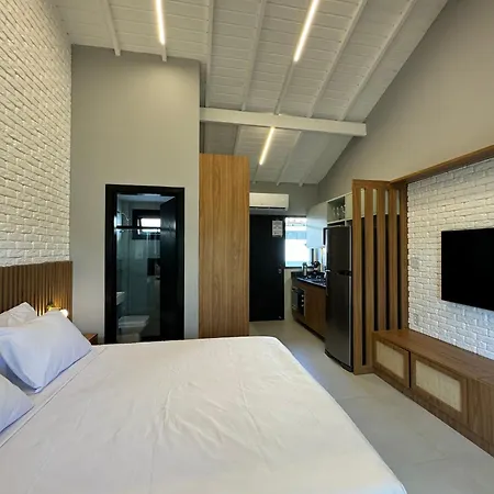 Apartamento Studio Novo E Completo Em Praia Do Forte! 900M Da Vila! Exterior photo