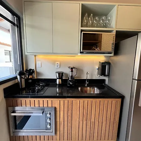 Apartamento Studio Novo E Completo Em Praia Do Forte! 900M Da Vila! Exterior photo